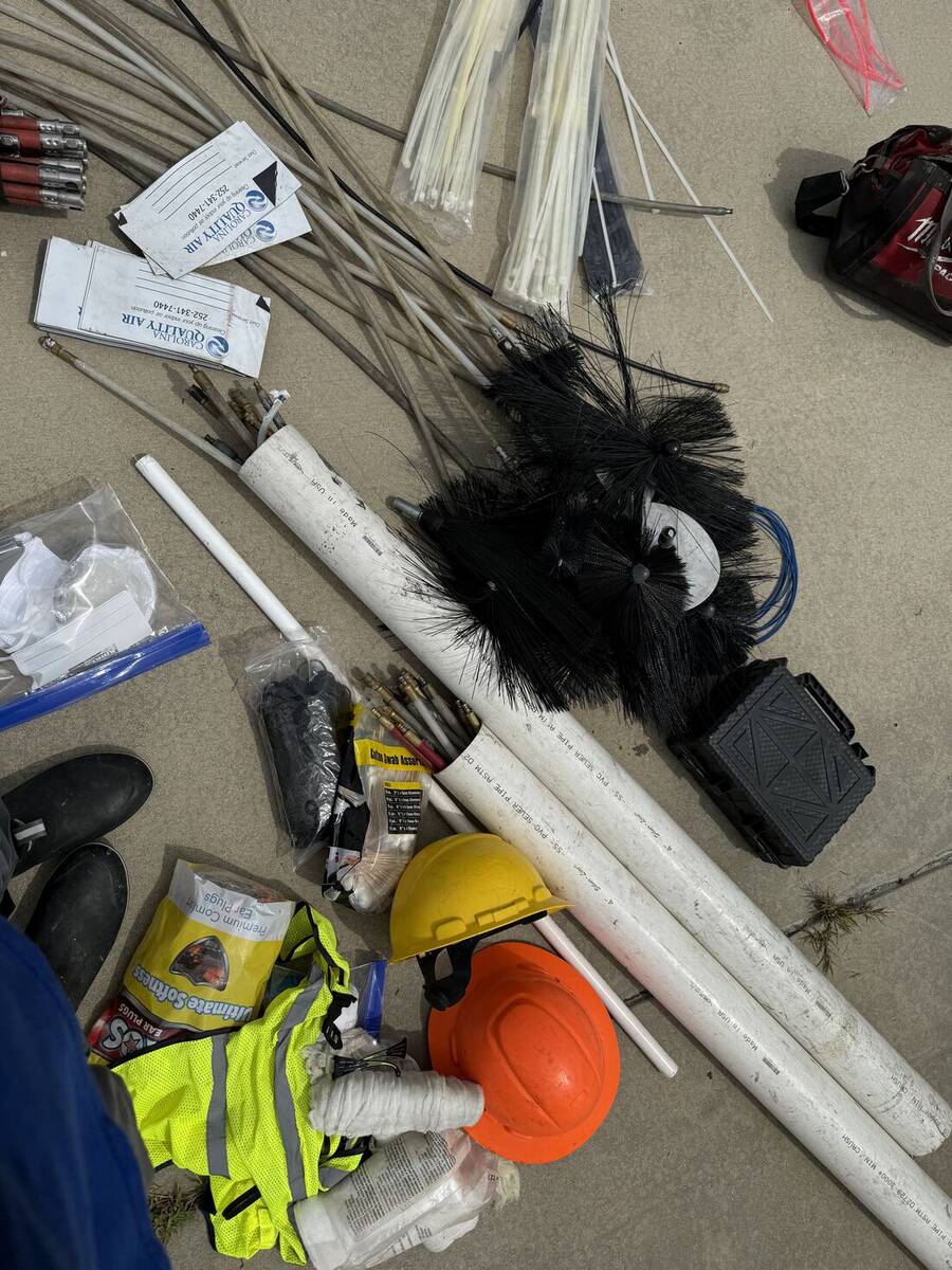 Rod and brush inventory